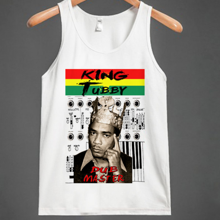 King tubby jamaican reggae dubmaster retro t-shirt
